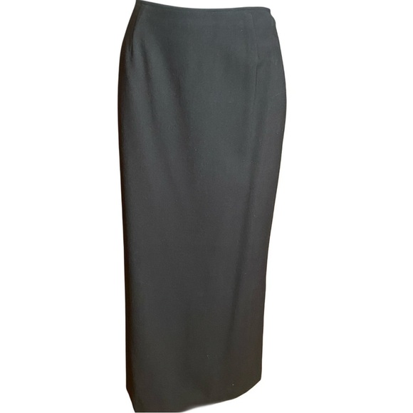francesca Mammoliti Dresses & Skirts - VTG Long black wool maxi skirt Francesca Mammoliti Canadian designer sz 10